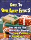 Guide to making money from events - eBook