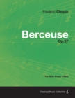 Berceuse Op.57 - For Solo Piano (1844) - eBook