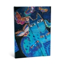 Blue Cats & Butterflies Lined Hardcover Journal - Book