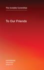 To Our Friends - Book