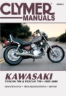 Kawasaki Vulcan 700 & Vulcan 750 Motorcycle (1985-2006) Service Repair Manual - Book