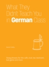 What They Didn't Teach You in German Class : Slang Phrases for the Cafe, Club, Bar, Bedroom, Ball Game and More - eBook