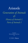 Generation of Animals & History of Animals I, Parts of Animals I - Book