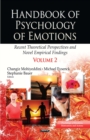 Handbook of Psychology of Emotions : Recent Theoretical Perspectives and Novel Empirical Findings Volume 2 - eBook