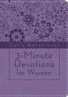 3-Minute Devotions for Women: Daily Devotional (purple) - eBook