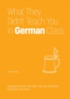 What They Didn't Teach You In German Class : Slang Phrases for the Cafe, Club, Bar, Bedroom, Ball Game and More - Book