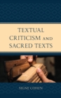 Textual Criticism and Sacred Texts - eBook