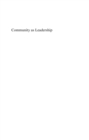 Community as Leadership - eBook