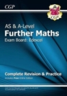 AS & A-Level Further Maths for Edexcel: Complete Revision & Practice with Online Edition: for the 2024 and 2025 exams - Book
