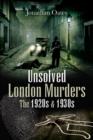 Unsolved London Murders : The 1920s & 1930s - eBook