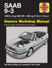 Saab 9-3 Petrol & Diesel (98 - Aug 02) Haynes Repair Manual - Book
