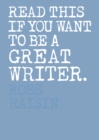 Read This if You Want to Be a Great Writer - eBook