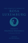 Complete Works of Rosa Luxemburg Volume IV - eBook