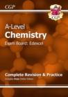 A-Level Chemistry: Edexcel Year 1 & 2 Complete Revision & Practice with Online Edition - Book