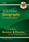 AS and A-Level Geography: Edexcel Complete Revision & Practice (with Online Edition): for the 2024 and 2025 exams - Book