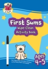 New First Sums Wipe-Clean Activity Book for Ages 4-5 (with pen) - Book