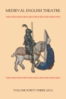 Medieval English Theatre 43 - eBook