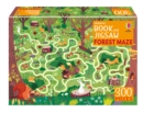 Usborne Book and Jigsaw Forest Maze - Book