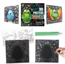 Scratch Art 3D Posters: T-Rex & Friends - Book