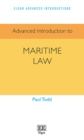 Advanced Introduction to Maritime Law - eBook