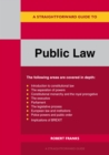 A Straightforward Guide To Public Law : Revised Edition 2021 - Book