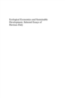 Ecological Economics and Sustainable Development, Selected Essays of Herman Daly - eBook
