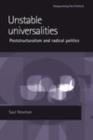 Unstable universalities : Poststructuralism and radical politics - eBook