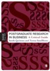 Postgraduate Research in Business : A Critical Guide - eBook