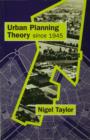 Urban Planning Theory since 1945 - eBook
