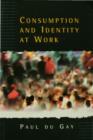 Consumption and Identity at Work - eBook