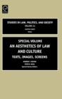Aesthetics of Law and Culture : Texts, Images, Screens - eBook