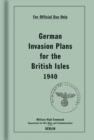 German Invasion Plans for the British Isles, 1940 - Book