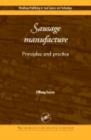 Sausage Manufacture : Principles and Practice - eBook