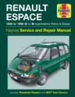 Renault Espace Petrol & Diesel (85 - 96) C To N - Book