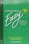 Spelling Made Easy Revised A4 Text Book Level 1 : 1 - Book