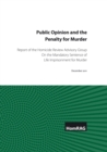 Public Opinion and the Penalty for Murder - eBook