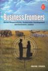 Business Frontiers : Social Responsibility, Sustainable Development and Economic Justice - eBook