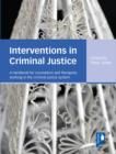 Interventions in Criminal Justice : A handbook for counsellors and therapists working in the criminal justice system - eBook