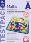 11+ Maths Year 5-7 Testpack A Papers 1-4 : Numerical Reasoning GL Assessment Style Practice Papers - Book