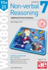 11+ Non-verbal Reasoning Year 5-7 Workbook 7 : Additional CEM Style Practice Questions - Book
