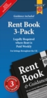 Rent Books 3-Pack : Legally Required where Rent is Paid Weekly - Book