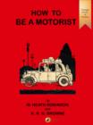 How to be a Motorist - eBook