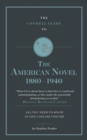 The Connell Guide to The American Novel 1880-1940 - Book
