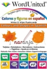 Colours and Shapes in Spanish : Write & Wipe Flashcards - Book