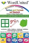 Colours and Shapes in German : Write & Wipe Flashcards - Book