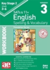 KS2 Spelling & Vocabulary Workbook 3 : Foundation Level - Book