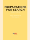 Preparations for Search - eBook