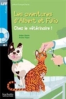 Les aventures d'Albert et Folio : Chez le veterinaire - Livre + MP3 CD-audio - Book