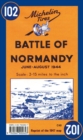 Battle of Normandy - Michelin Historical Map 102 : Map - Book