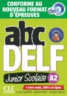 ABC DELF Junior : Livre de l'eleve A2 + DVD + Livre-web -  Epreuves 2020 - Book